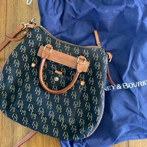 DOONEY & BOURKE Florentine Vacchetta Crossbody Purse